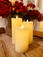 Bougies de cire à DEL